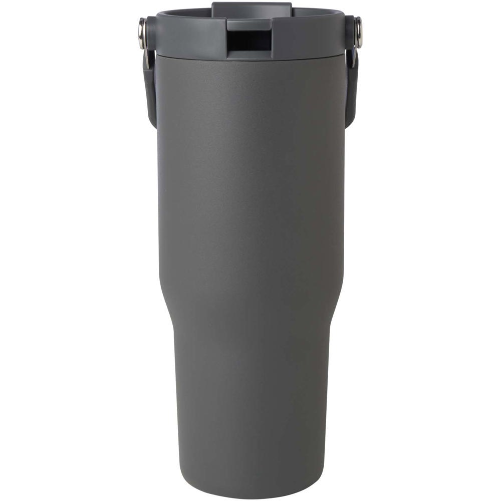 Bronx 900 ml RCS gecertificeerde, vacuüm geïsoleerde beker van gerecycled roestvrij staal en koper met deksel met dubbele fun