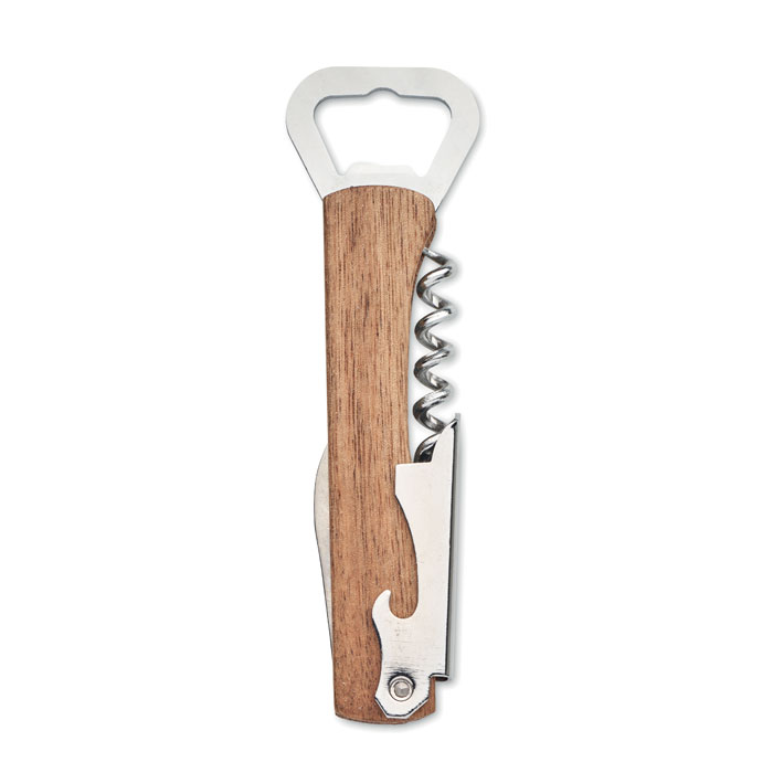 WOOL - 3 in 1 acacia flesopener