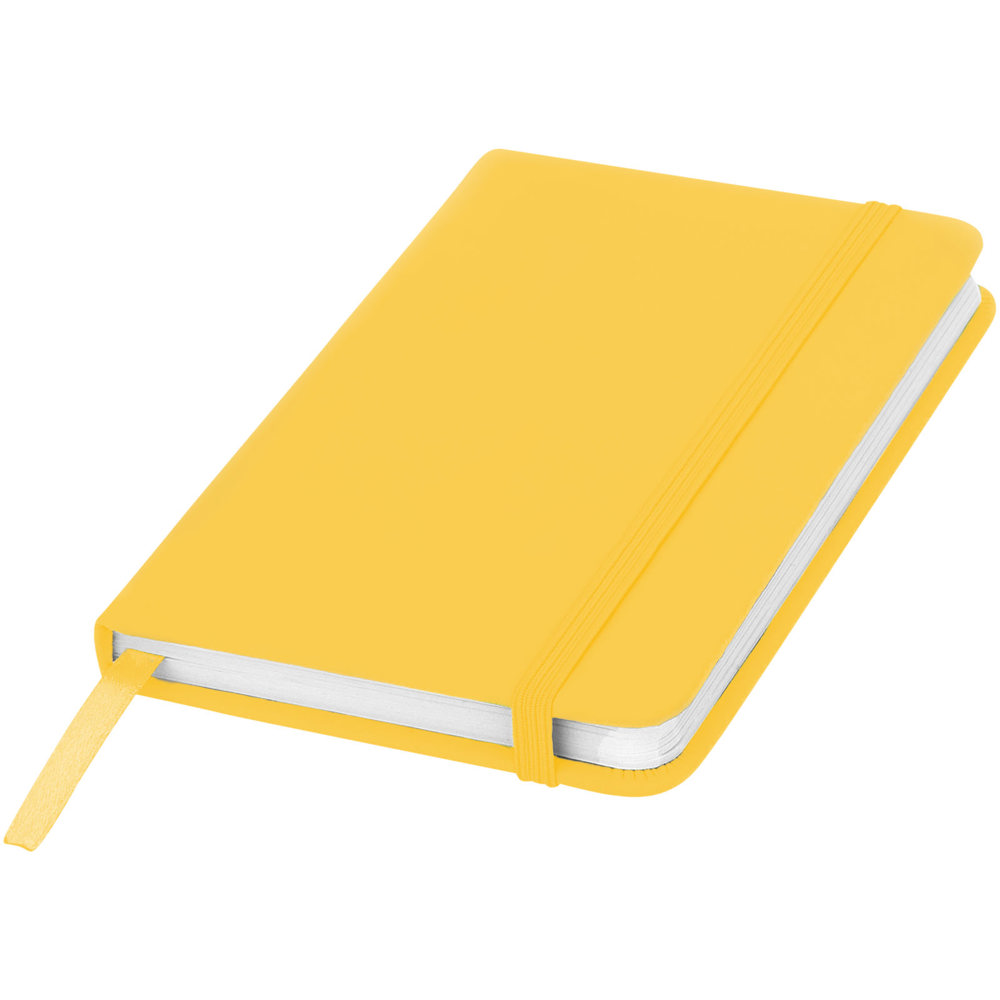 Spectrum A6 hardcover notitieboek - bedrukt of onbedrukt verkrijgbaar - geel