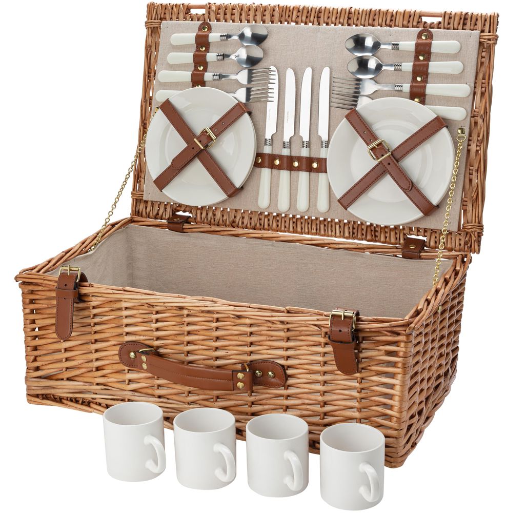 Wilgen picknickmand Levin