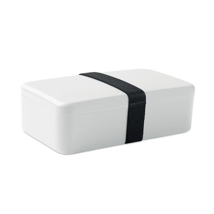 BRUSS - Lunchbox in PP 750ml - met logo of onbedrukt bestellen - Wit
