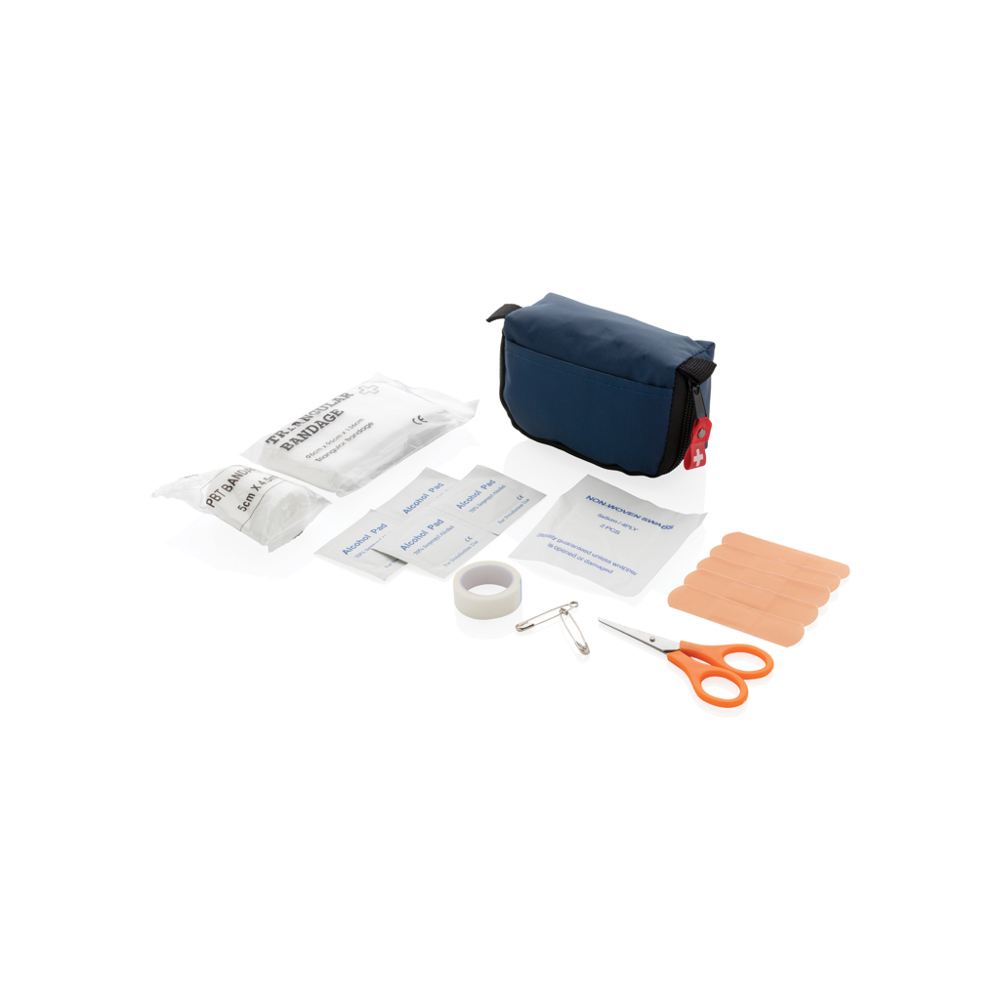 Eerste hulp set - voor bedrijven en relatiegeschenken - donkerblauw (± PMS 2767)