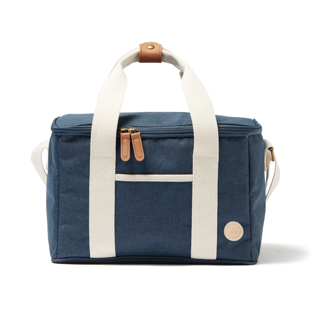 VINGA Sortino city koeltas - voor bedrijven en relatiegeschenken - blauw (± PMS 19-4118)