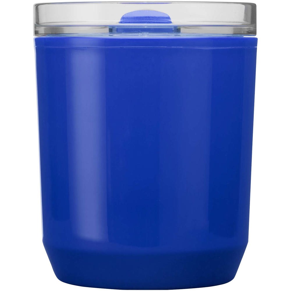 Hudson 180 ml dubbelwandige beker van gerecycled plastic