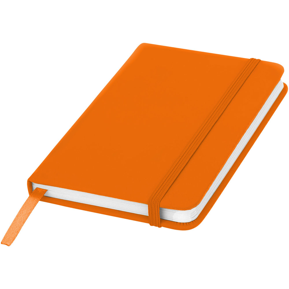 Spectrum A6 hardcover notitieboek - bedrukt of onbedrukt verkrijgbaar - oranje