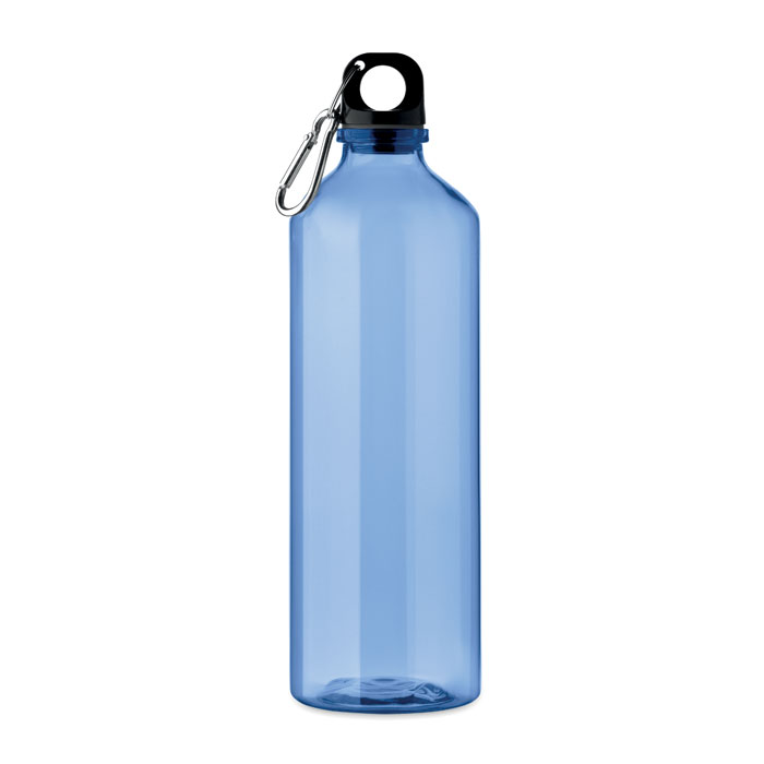 MOSS RE750 - RPET fles 750ml - bedrukt of onbedrukt verkrijgbaar - transparant blauw