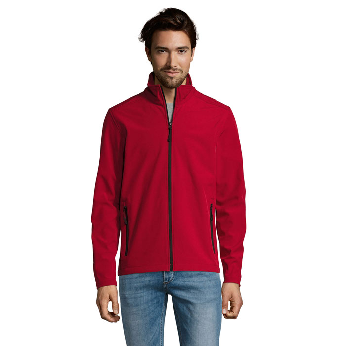 RACE MEN - RACE heren jas 280g - met logo of onbedrukt bestellen - Pepper Red