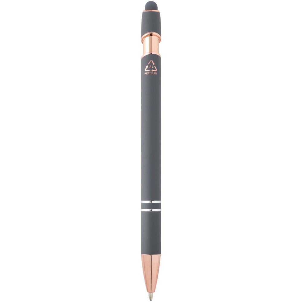 Nanna balpen met roségouden afwerking (zwarte inkt)