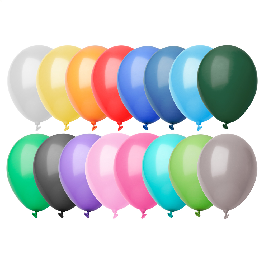 CreaBalloon - ballon, pastel kleuren - met logo of onbedrukt bestellen
