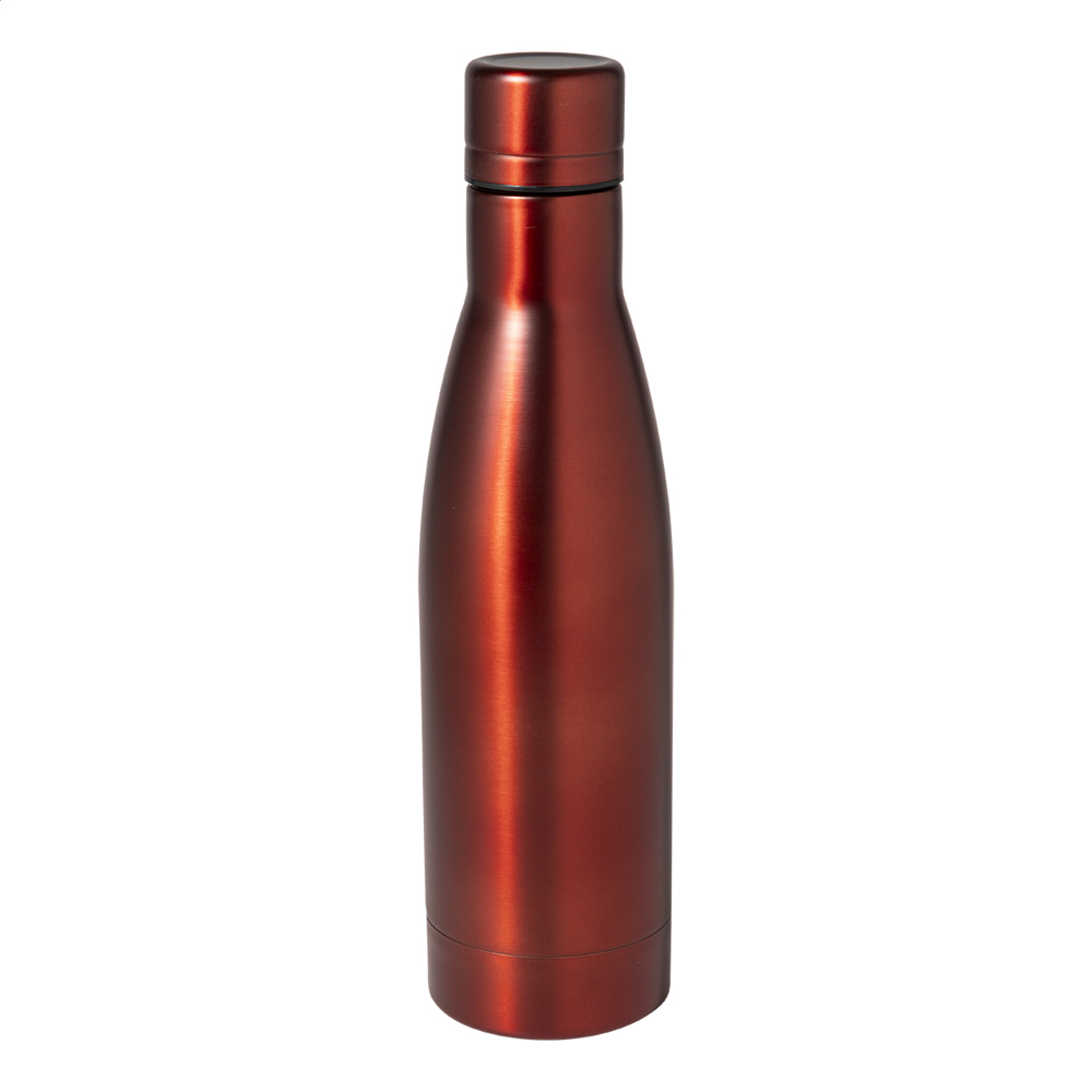 Koppar - koper geïsoleerde fles - bedrukt of onbedrukt verkrijgbaar - Rood