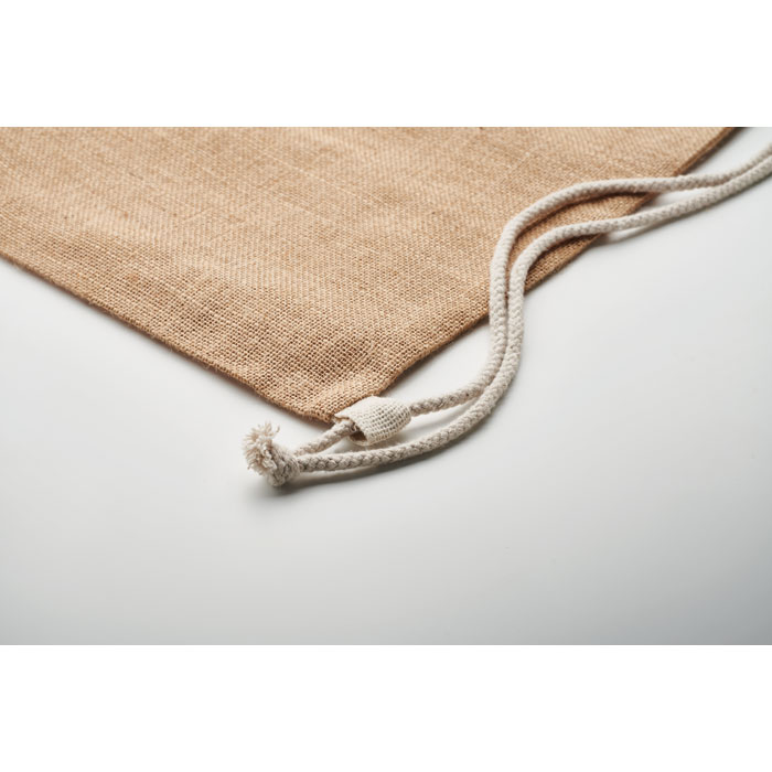 FUKURO - Jute rugzakje met koord