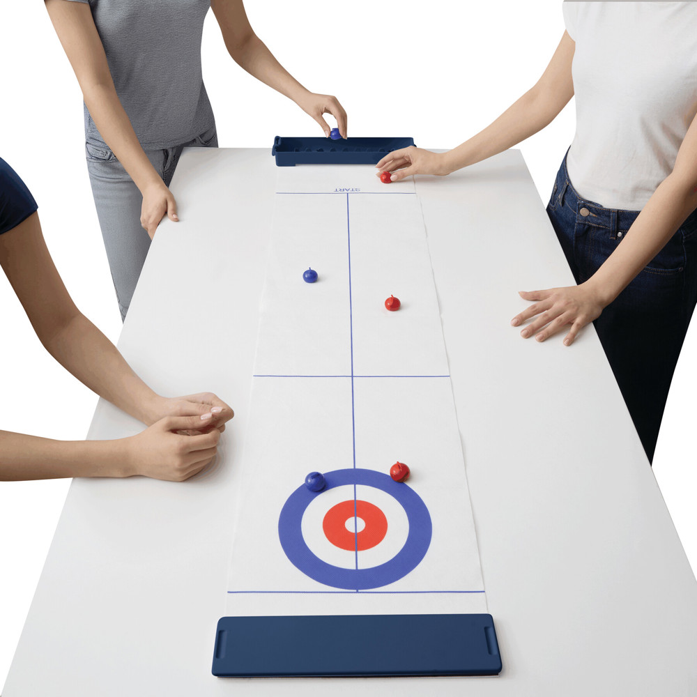 CURLING TIME - Tafelspel - met logo of onbedrukt bestellen