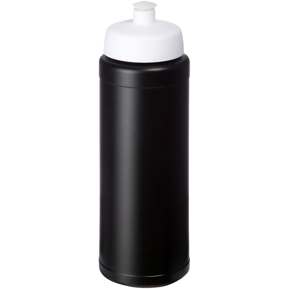 Baseline® Plus 750 ml drinkfles met sportdeksel - kopen of bedrukken - Zwart, Wit