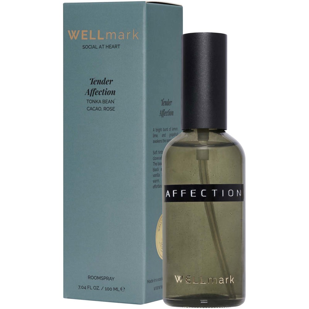 Wellmark 100 ml kamerspray - voor bedrijven en relatiegeschenken - Zwart