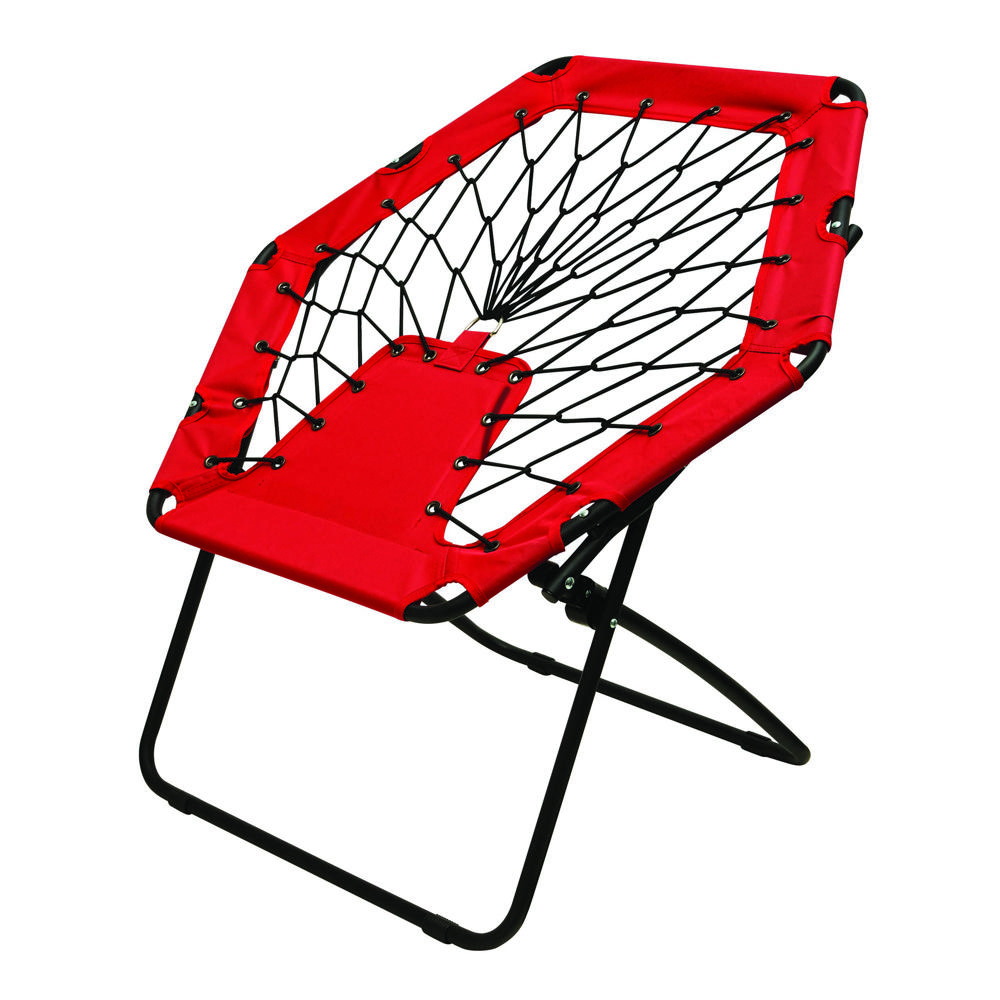 CHILL OUT - Bungee-stoel - met logo of onbedrukt bestellen - Rood, Zwart