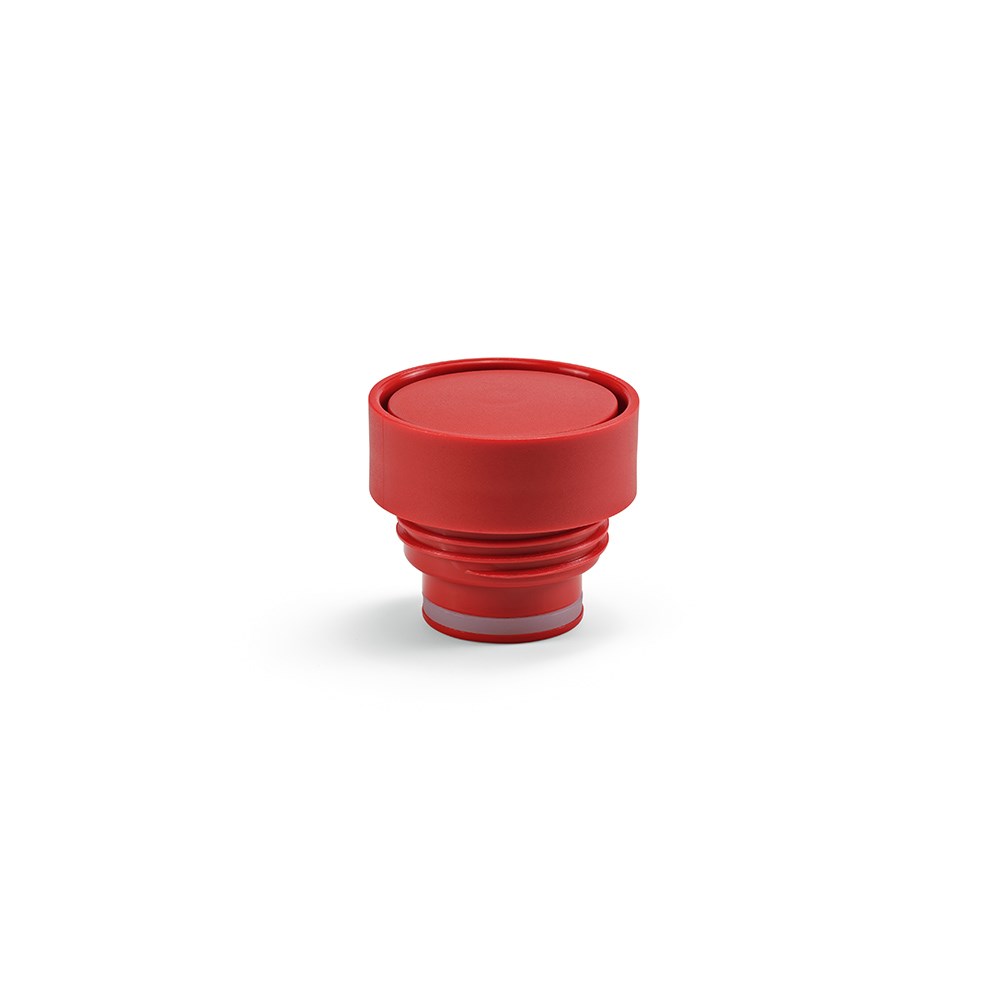 Ural fles gerecycled roestvrij staal 820 ml - Rood