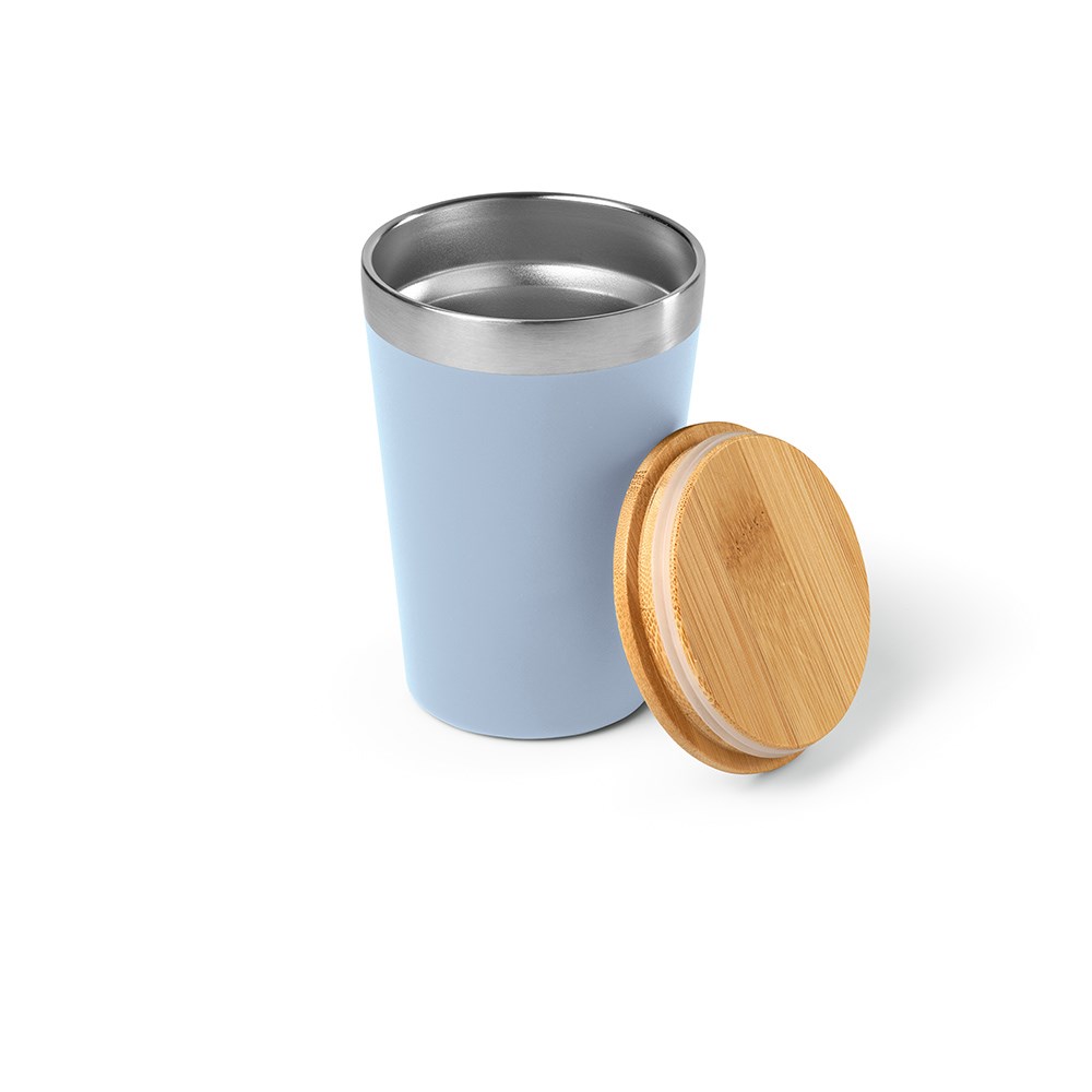 Don Reisbeker gerecycled roestvrij staal 390 ml - Heide Blauw