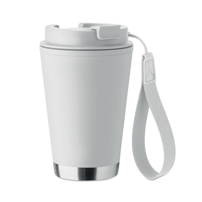 TOPIZ - Dubbelwandige beker 300ml - kopen of bedrukken - Wit