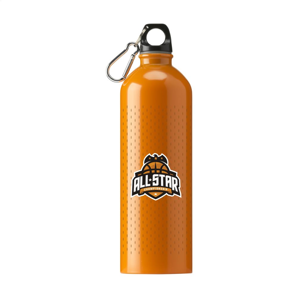 SteelForce RCS Recycled Steel Bottle 750 ml - met logo of onbedrukt bestellen - oranje