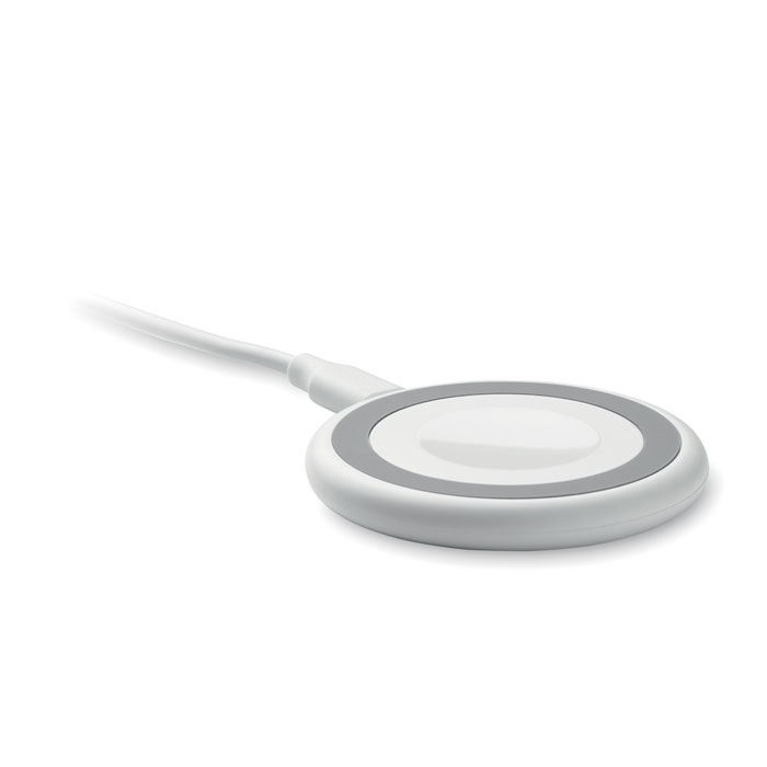 WERLIES - 3-in-1 draadloze oplader 15W - met logo of onbedrukt bestellen - wit