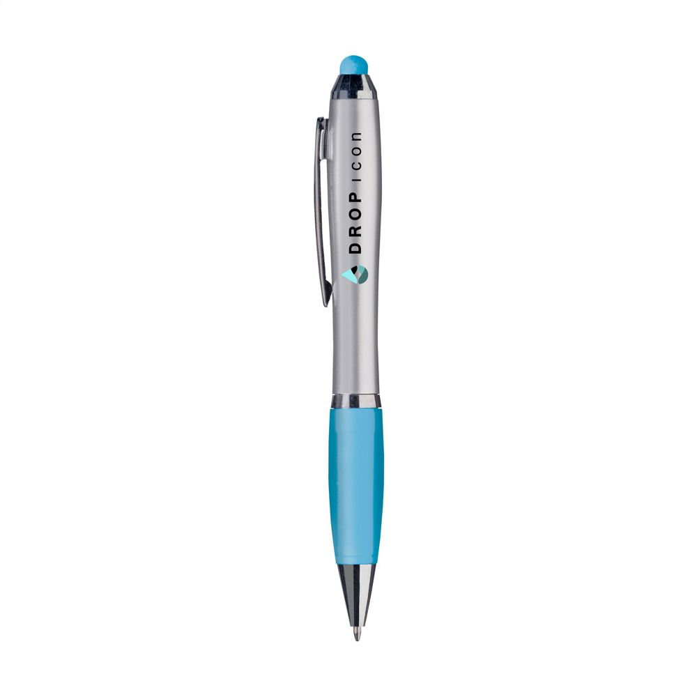 Athos Touch stylus pen - bedrukt of onbedrukt verkrijgbaar - Lichtblauw