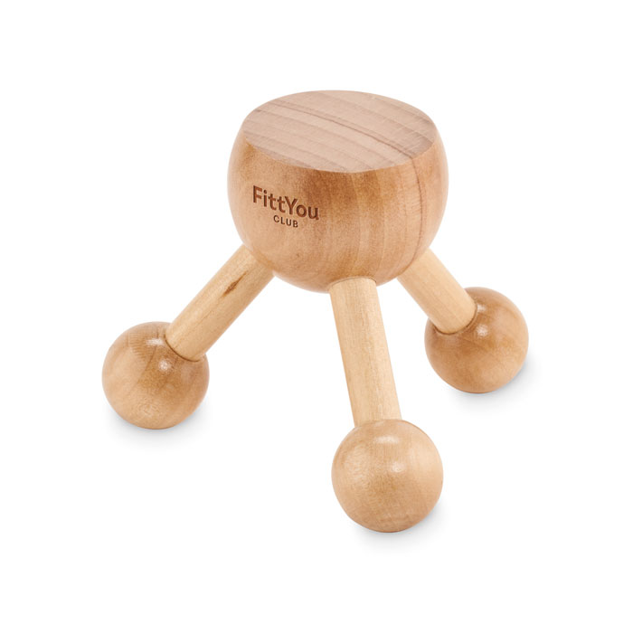 ASSA - Houten handmassage apparaat - met logo of onbedrukt bestellen
