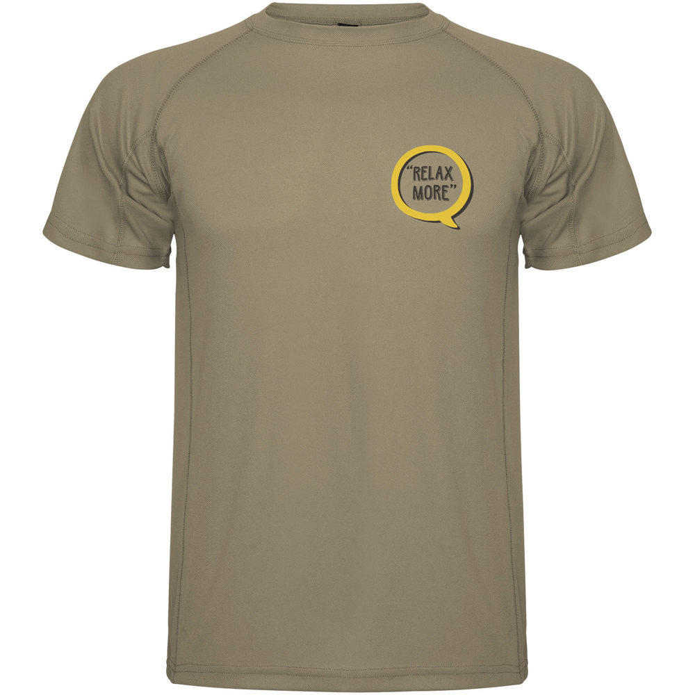 Montecarlo 150 g/m² sportshirt met korte mouwen voor heren