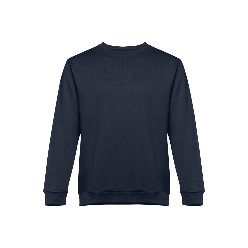 THC DELTA. Sweater (unisex) in katoen en polyester - voor bedrijven en relatiegeschenken - Marineblauw