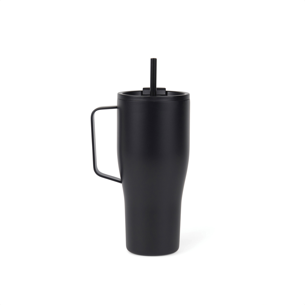 VINGA Eos voyager RCS recycled RVS 800 ML - voor bedrijven en relatiegeschenken