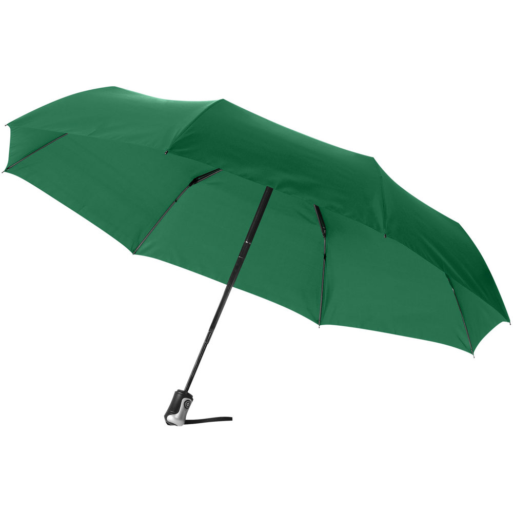 Alex 21,5'' opvouwbare automatische paraplu - kopen of bedrukken - Groen