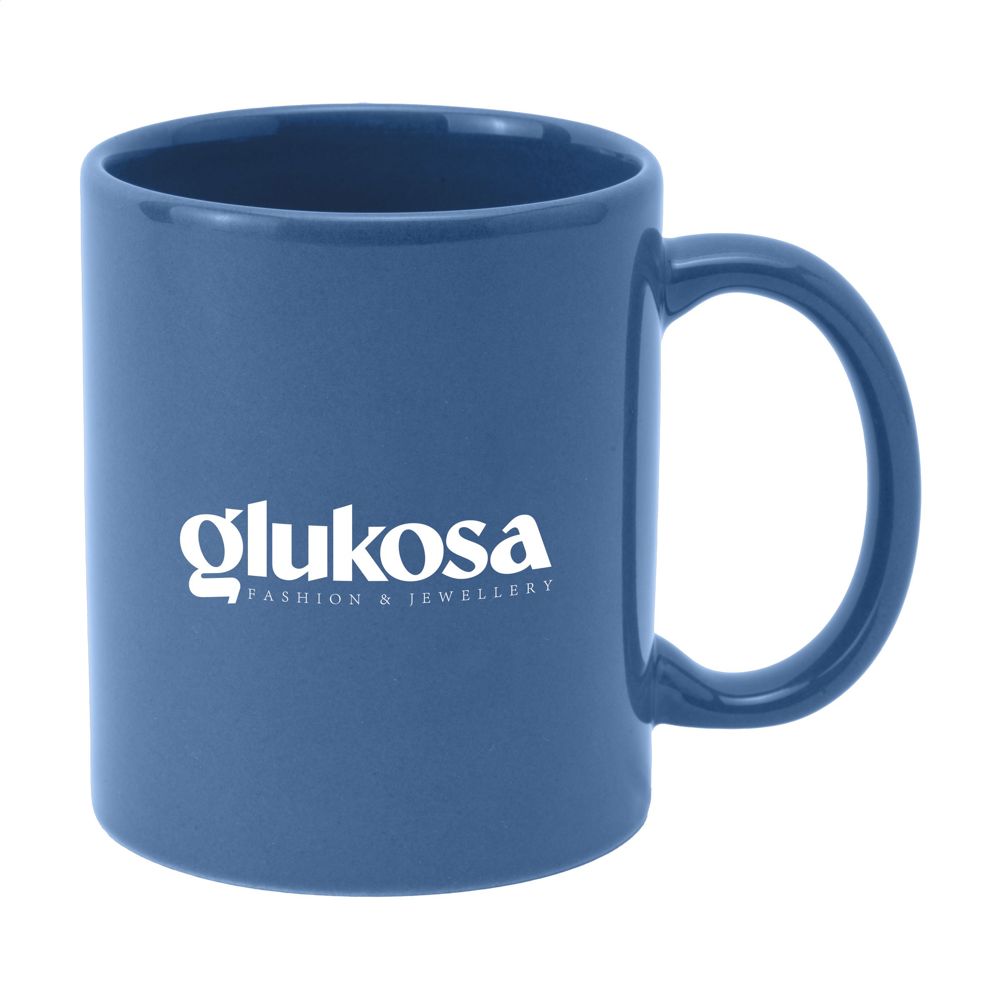 Kitty Mug 350 ml mok - met logo of onbedrukt bestellen - blauw/blauw