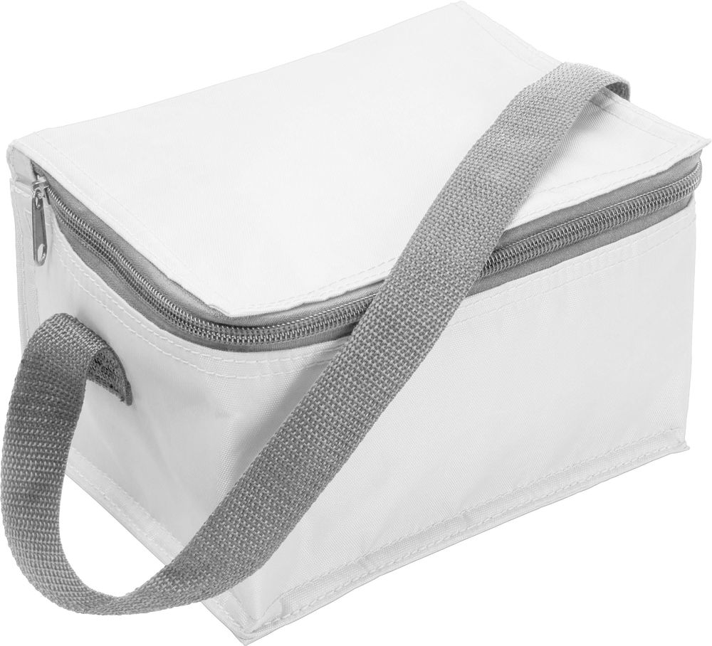 Polyester (420D) koeltas Cleo - voor bedrijven en relatiegeschenken - Wit