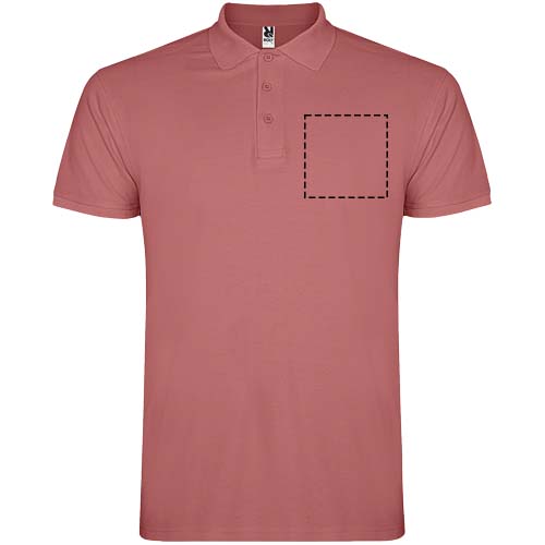 Star 200 g/m² herenpolo met korte mouwen