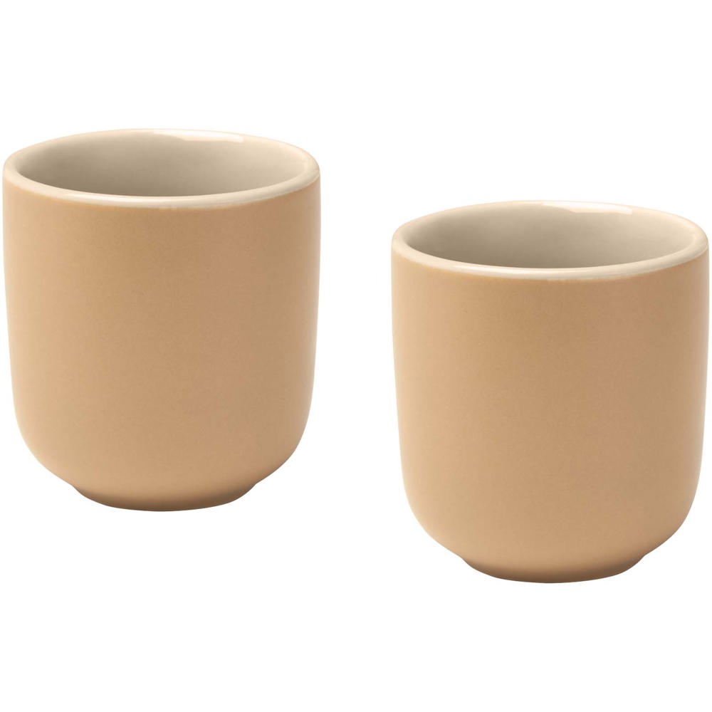 Male keramische espressokopjes van 90 ml met matte afwerking, set van 2 - kopen of bedrukken