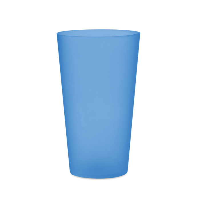 FESTA LARGE - Herbruikbare event beker 500ml - kopen of bedrukken - Transparant Blauw