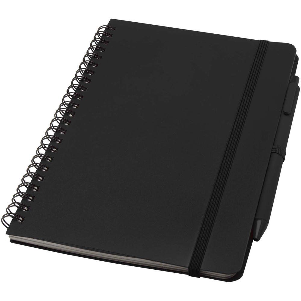 Thalaasa A5 ocean-bound hardcover notitieboek met balpen (zwarte inkt) - kopen of bedrukken