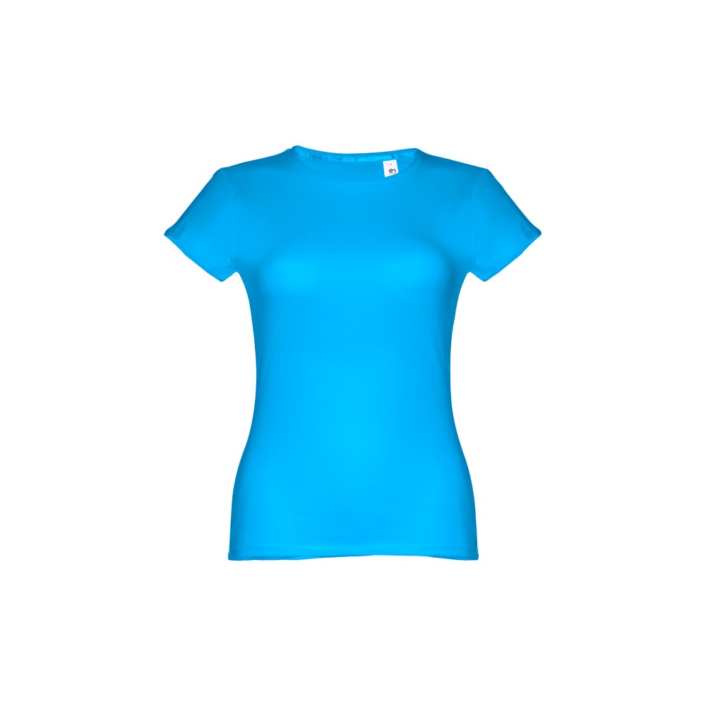 THC SOFIA 3XL. T-shirt voor vrouwen - met logo of onbedrukt bestellen - Aqua blauw
