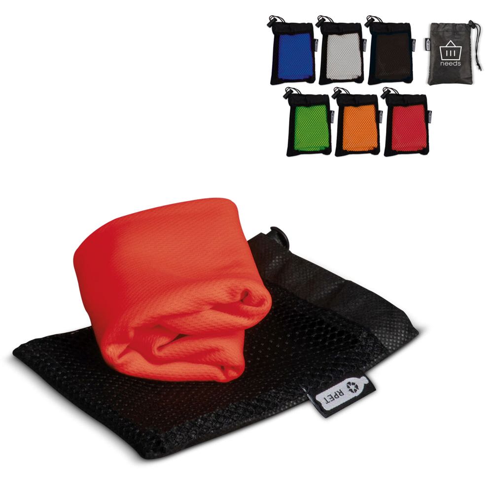 R-PET cooling towel 30x80cm - met logo of onbedrukt bestellen
