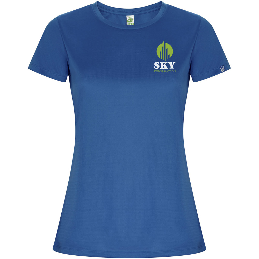 Imola 135 g/m² sportshirt met korte mouwen voor dames