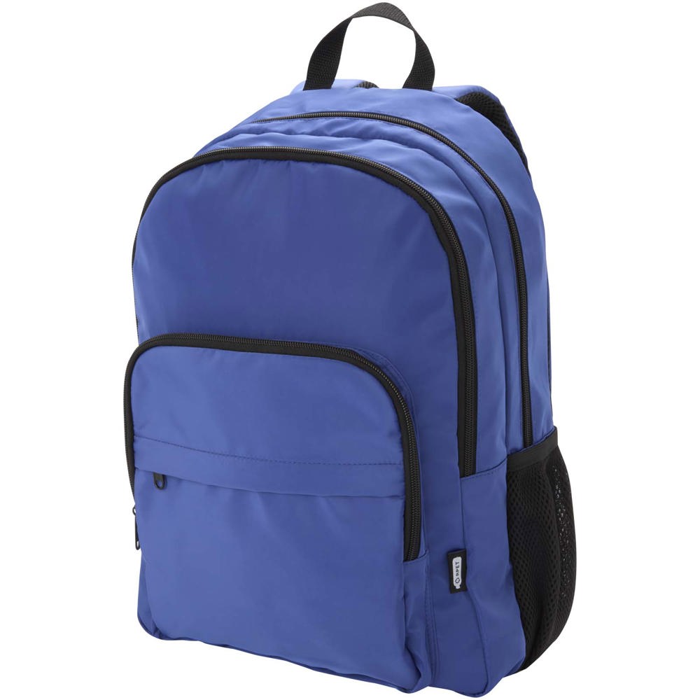 Trend Plus GRS gerecyclede 15,6 inch laptoprugzak 20 l - voor bedrijven en relatiegeschenken - Koningsblauw