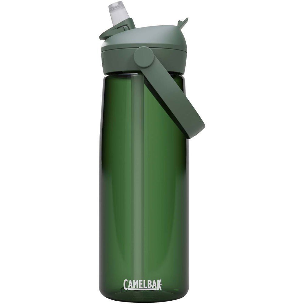 Camelbak® Thrive Flip 750 ml Tritan Renew waterfles met inklapbaar rietje - bedrukt of onbedrukt verkrijgbaar - Bosgroen