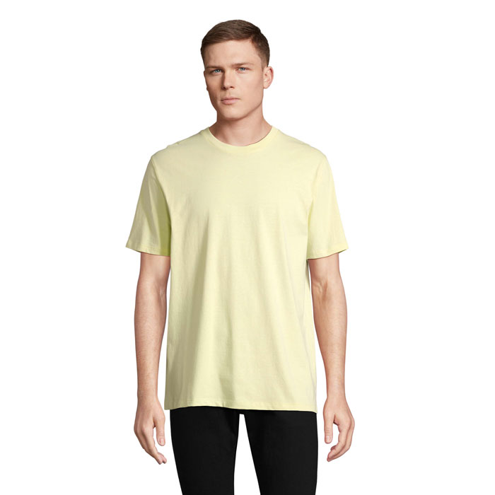 LEGEND - LEGEND T-shirt Organic 175g - bedrukt of onbedrukt verkrijgbaar - licht geel