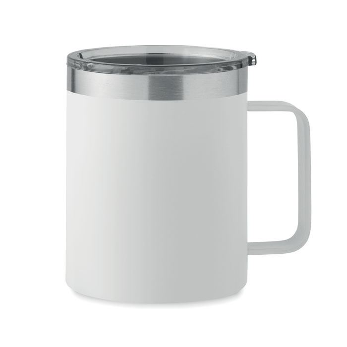 INARI - Dubbelwandige beker 300 ml - voor bedrijven en relatiegeschenken - Wit