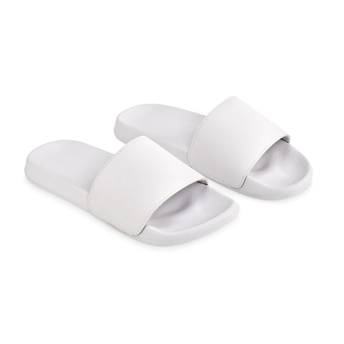 KOLAM - Anti -slip sliders maat 46/47 - kopen of bedrukken - Wit