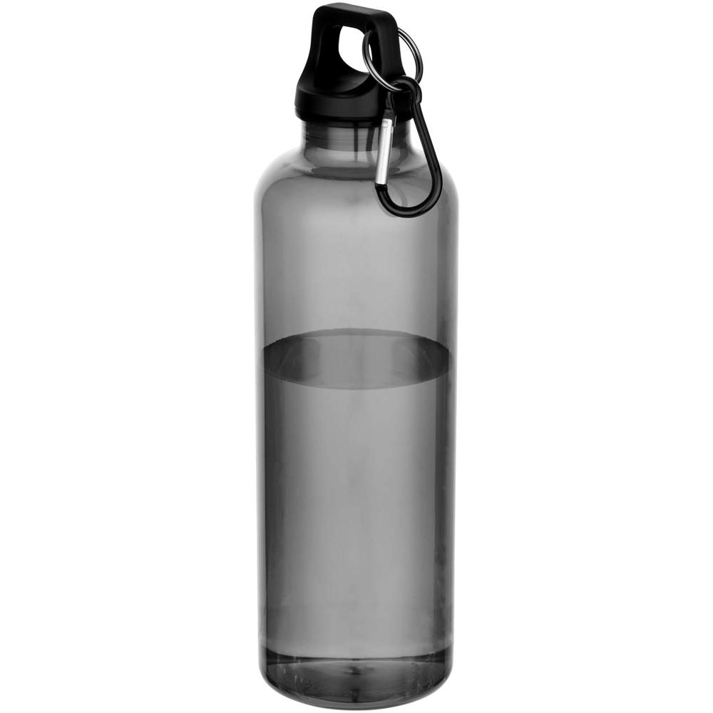 Oregon 750 ml waterfles van RCS-gecertificeerd gerecycled plastic met karabijnhaak - voor bedrijven en