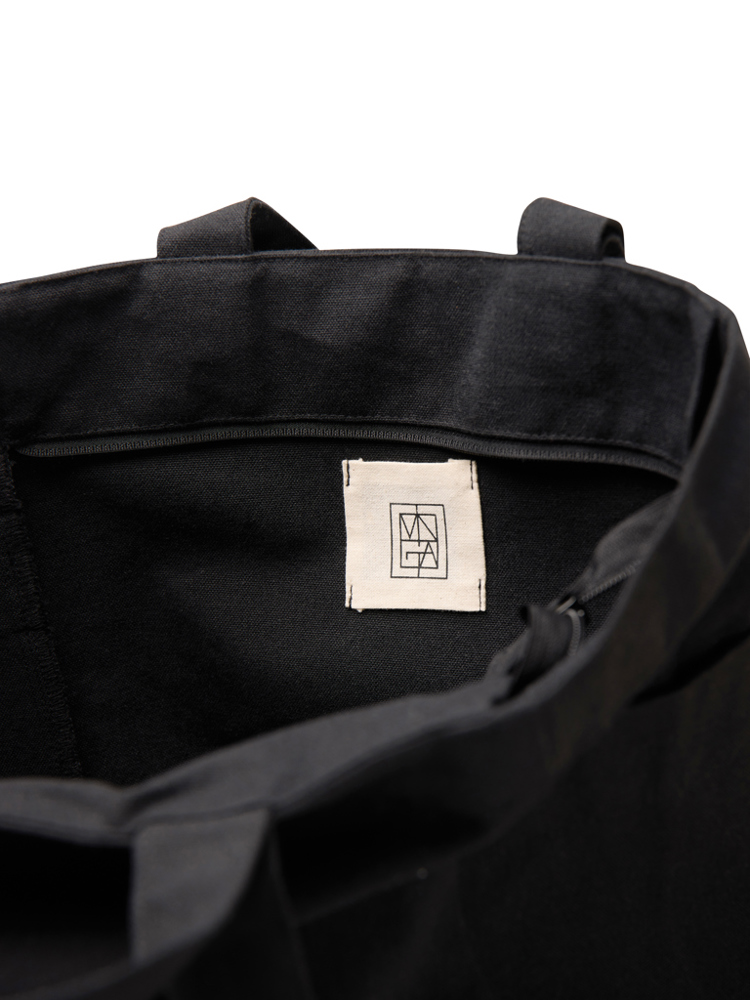 VINGA Hilo AWARE™ gerecycled canvas tas met ritssluiting
