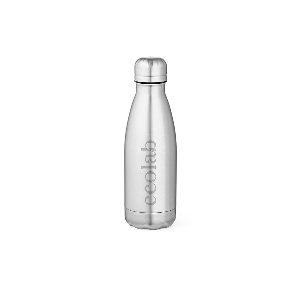 Mississippi 450P fles gerecycled roestvrij staal 430 ml - Zilver