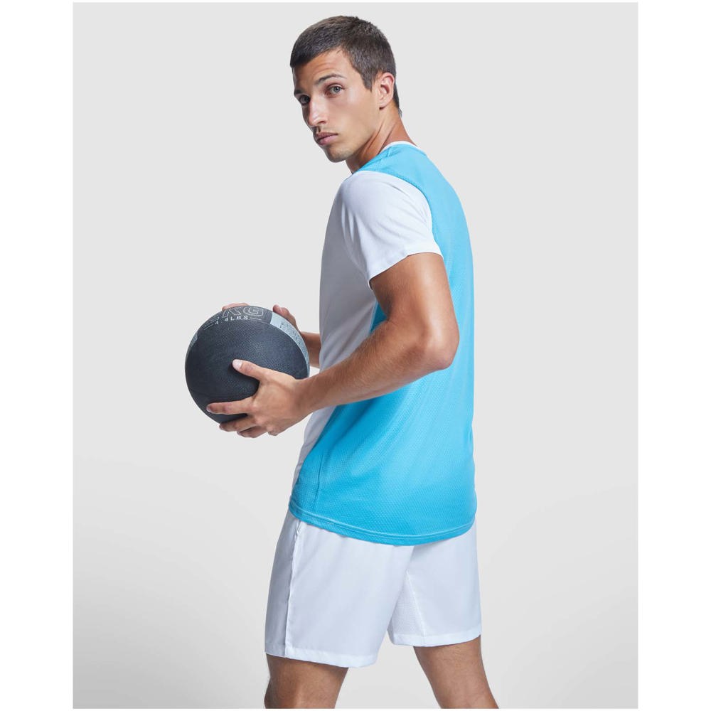 Detroit 130 g/m² unisex sportshirt met korte mouwen