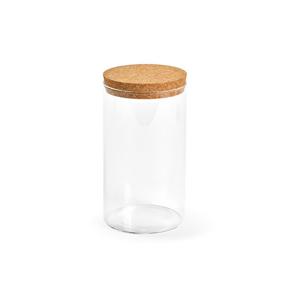 Magritte 1000 Borosilicaatglas canister 1015ml - Transparant
