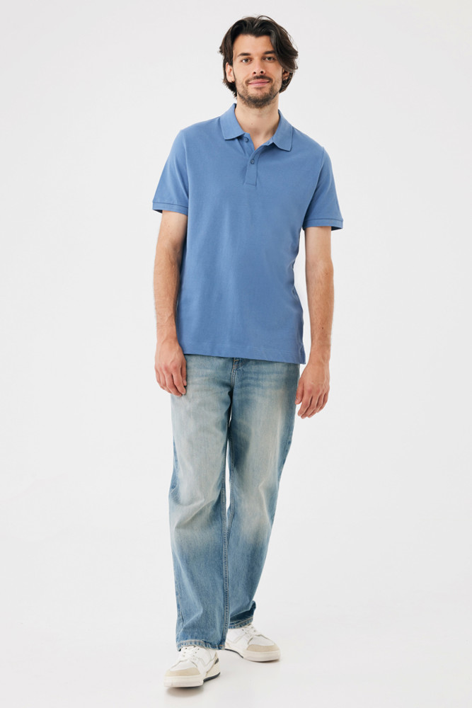 IQONIQ Yosemite gerecycled katoen pique polo